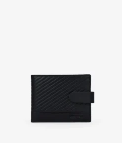 Clearance Bosanova Americano negro en piel con portamonedas