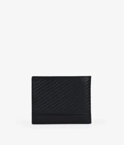 Discount Bosanova Americano negro en piel sin portamonedas