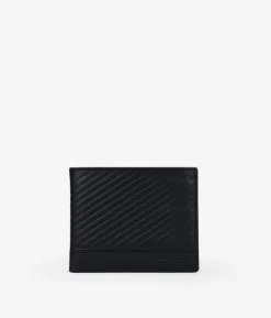 Discount Bosanova Americano negro en piel sin portamonedas