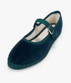 Best Bosanova Bailarinas verdes de terciopelo