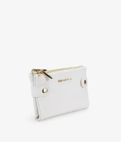Outlet Bosanova Billetero piel vegana en color blanco