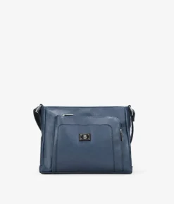 Sale Bosanova Bolso bandolera azul con bolsillo