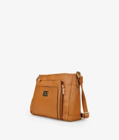 Best Bosanova Bolso bandolera cuero con bolsillo