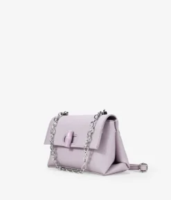 Best Bosanova Bolso bandolera lila con solapa