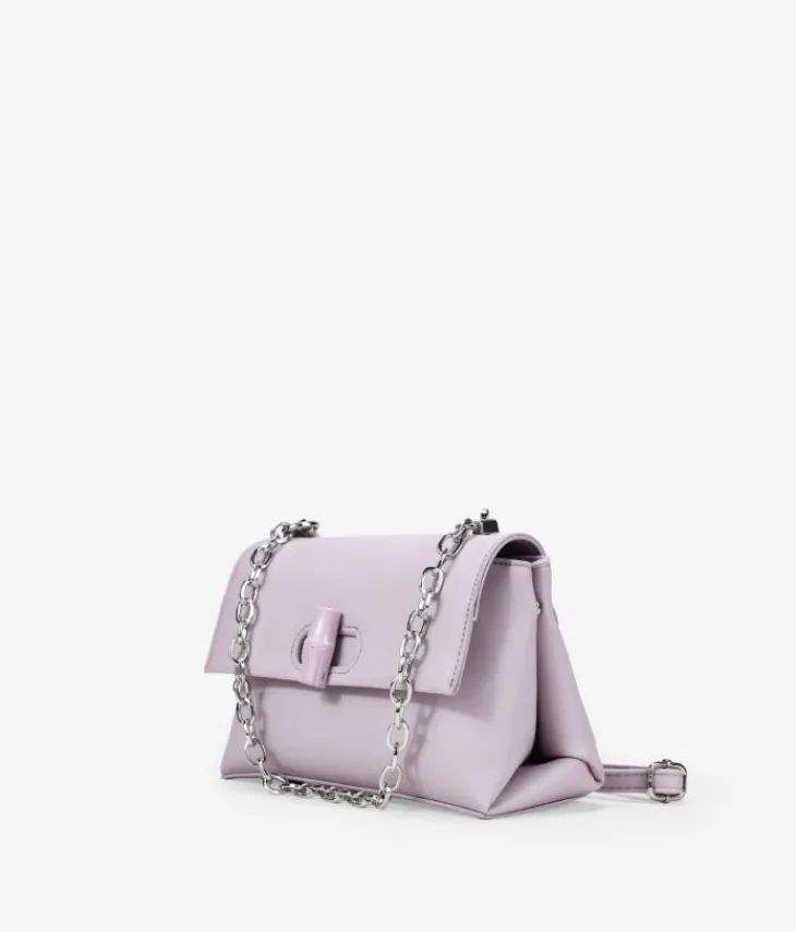 Best Bosanova Bolso bandolera lila con solapa