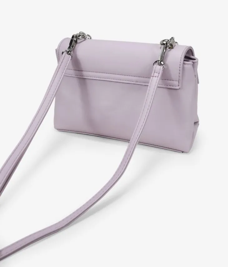 Best Bosanova Bolso bandolera lila con solapa