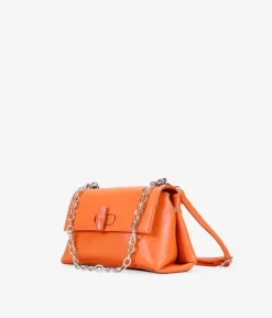 Best Bosanova Bolso bandolera naranja con solapa