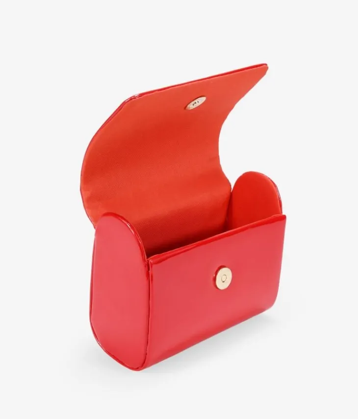 Best Bosanova Bolso de fiesta rojo en charol