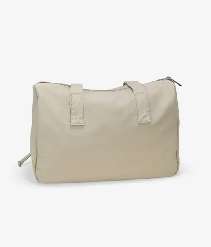 Best Bosanova Bolso de hombro beige en nailon con charms