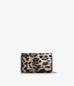 Sale Bosanova Bolso de hombro leopardo con cadena
