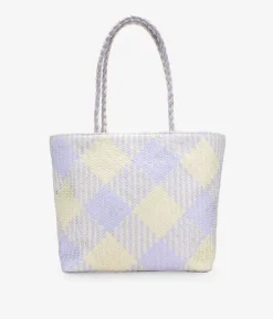 Best Bosanova Bolso de hombro lila en rafia
