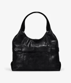 Best Bosanova Bolso de hombro negro con cremallera