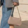 Discount Bosanova Bolso de hombro taupe con cadena