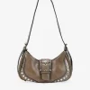 Best Bosanova Bolso de hombro taupe con tachas