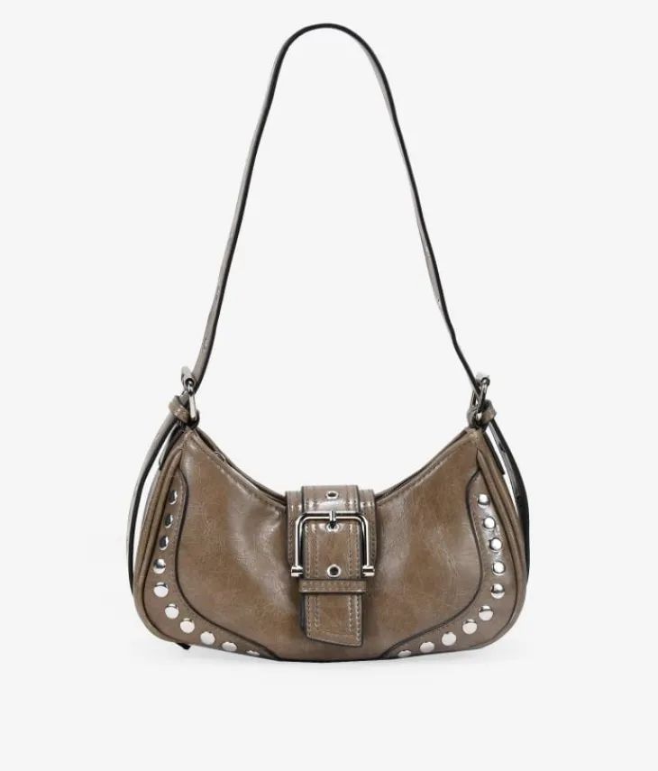 Best Bosanova Bolso de hombro taupe con tachas