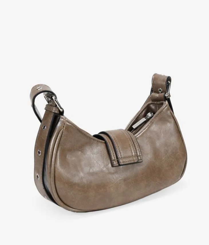 Best Bosanova Bolso de hombro taupe con tachas