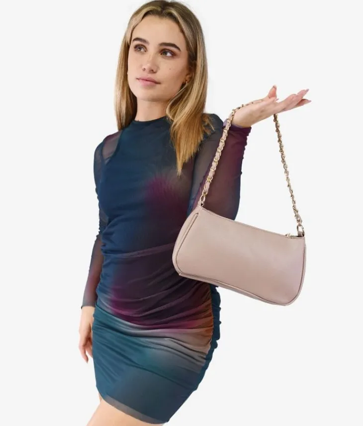 Discount Bosanova Bolso de hombro taupe con cadena