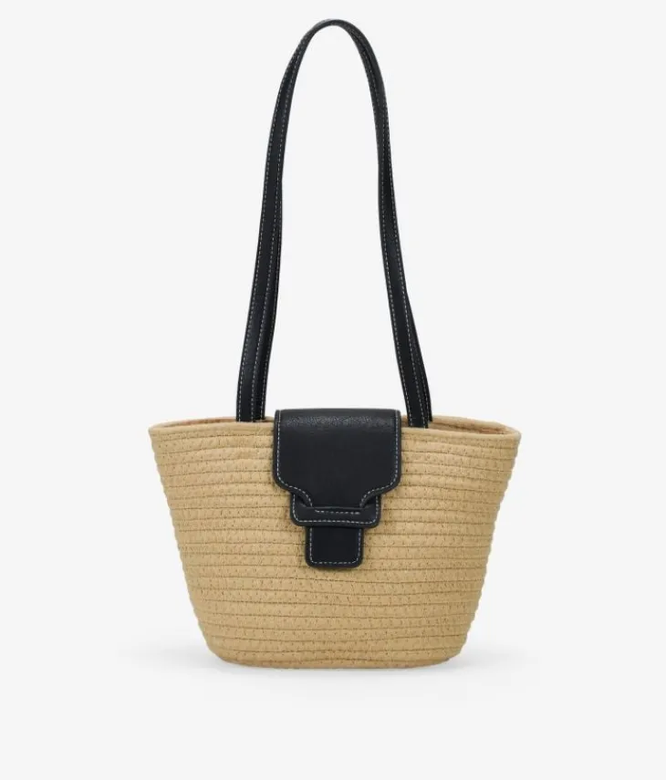 Best Bosanova Bolso de hombro tostado con solapa