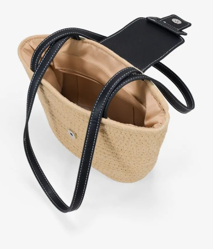 Best Bosanova Bolso de hombro tostado con solapa
