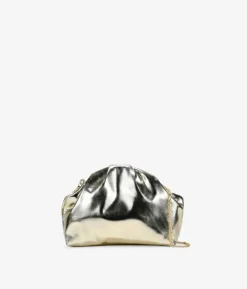 Fashion Bosanova Bolso de mano dorado con boquilla