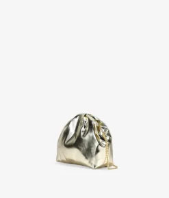 Fashion Bosanova Bolso de mano dorado con boquilla