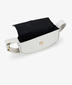 Outlet Bosanova Bolso mini blanco de hombro con solapa