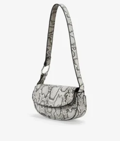Discount Bosanova Bolso mini de hombro en serpiente con solapa