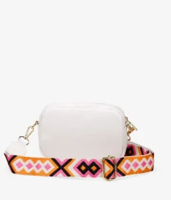 Sale Bosanova Bolso pequeño beige con asa bordada