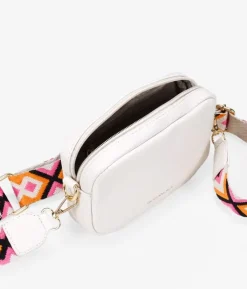 Sale Bosanova Bolso pequeño beige con asa bordada