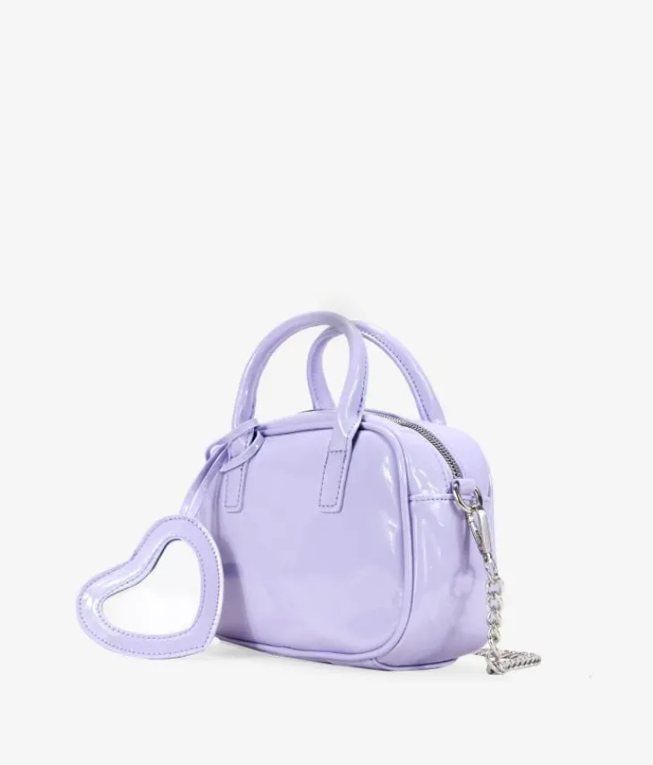Sale Bosanova Bolso pequeño bowling lila con espejo