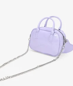 Sale Bosanova Bolso pequeño bowling lila con espejo