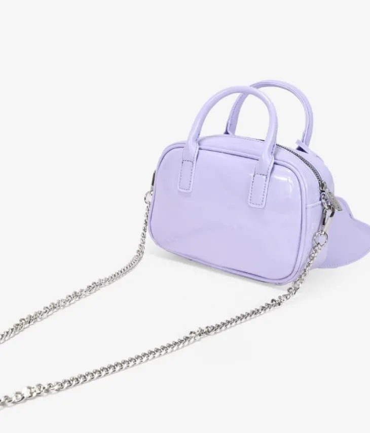 Sale Bosanova Bolso pequeño bowling lila con espejo