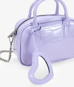 Sale Bosanova Bolso pequeño bowling lila con espejo