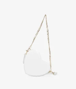 Sale Bosanova Bolso pequeño de corazón blanco con cadena