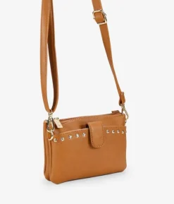 Sale Bosanova Bolso pequeño marrón con tachas