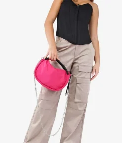 Best Bosanova Bolso rosa con cadena de cruzar