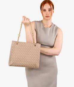 Sale Bosanova Bolso shopper piedra con cadena