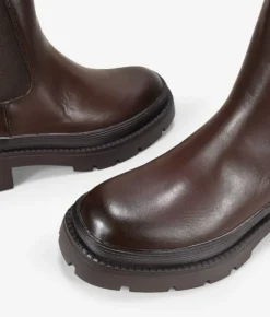 New Bosanova Botas chelsea marrones con doble suela