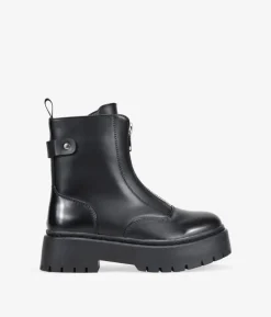 Best Bosanova Botas militares con plataforma y cremallera