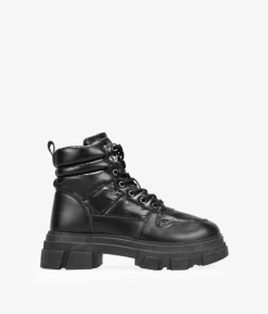 Hot Bosanova Botines deportivos negros con cordones