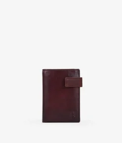 Clearance Bosanova Cartera piel granate con portamonedas