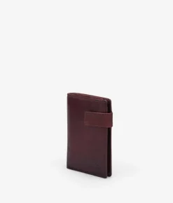 Clearance Bosanova Cartera piel granate con portamonedas