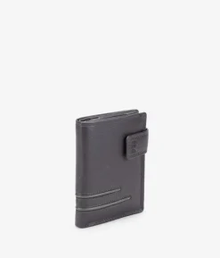 Clearance Bosanova Cartera piel marrón con solapa