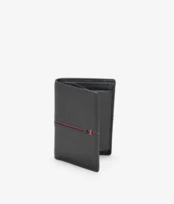 Discount Bosanova Cartera piel negra con portamonedas