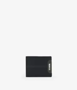 Discount Bosanova Cartera piel negra sin portamonedas