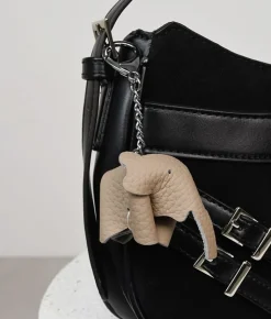 New Bosanova Llavero de elefante gris blando