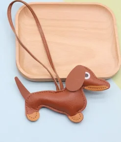 Discount Bosanova Llavero perrito teckel cuero