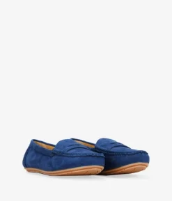 Clearance Bosanova Mocasines azules planos con antifaz