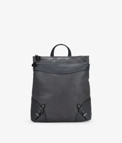 Clearance Bosanova Mochila gris con doble cremallera