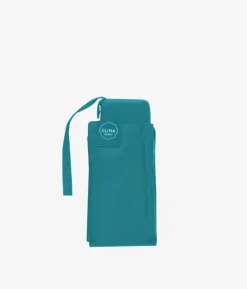 Fashion Bosanova Paraguas manual turquesa con funda